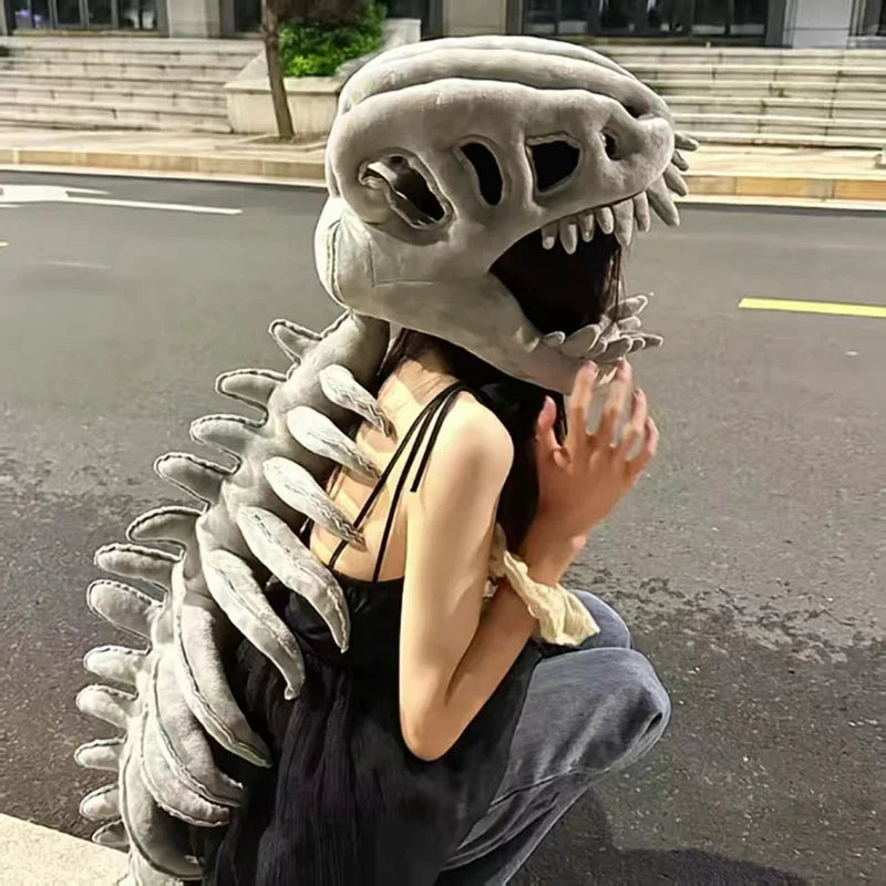 Wearable Dinosaur Skeleton Plush